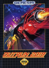 OutRun 2019 Sega Genesis US box art